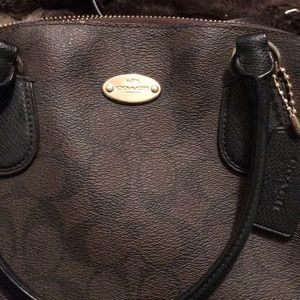 Medium size Coach crossbody purse